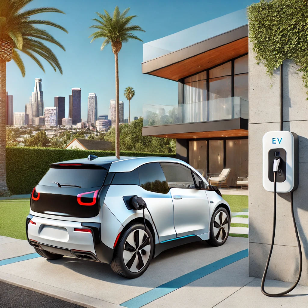 EV charger LA home